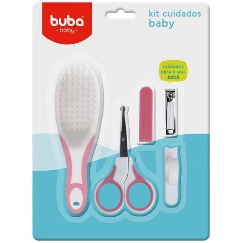 Kit Cuidados de Higiene Rosa Buba