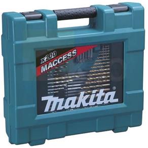 Kit de 200 Brocas e Bits Makita D-37194 Maleta Ferramentas