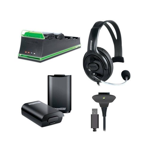 Tudo sobre 'Kit de 5 Acessórios Dreamgear DG3601736 para Jogos XBOX360 com Fone de Ouvido Headset - Preto'