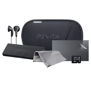 Kit de Acessórios Básico com Cartão de Memória 4GB para PS Vita - Sony