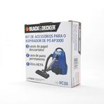 Kit de Acessórios para Aspirador de Pó AP3000 Black+Decker – VC30