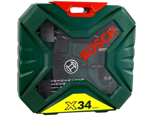 Kit de Acessórios X-Line 34 Peças - Bosch