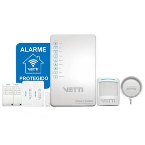 Kit de Alarme Residencial VETTI Smart Alarm com Discadora de Celular