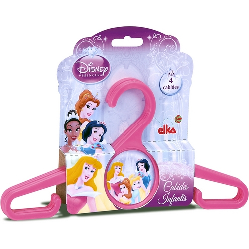 Kit de Cabides Infantil - Disney Princesas - Rosa