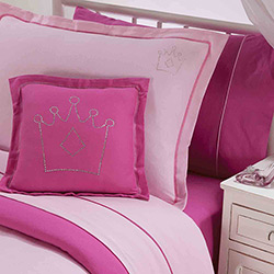 Kit de Cama Solteiro 6 Peças Princess - Brilhanteen