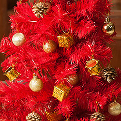 Kit de Enfeites para Árvore de Natal 24 Peças - Orb Cristmas