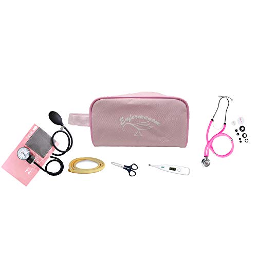 Kit de Enfermagem Basic - Premium (Rosa)