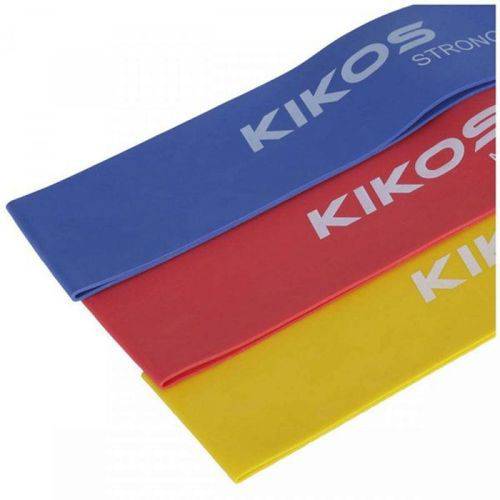 Tudo sobre 'Kit de Faixas Elásticas Kikos 3 Tensões'