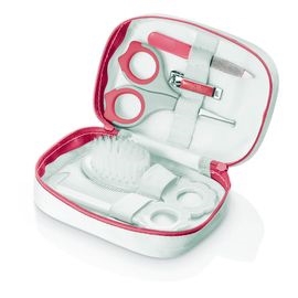 Kit de Higiene e Cuidados para Bebês Multikids Baby - Rosa