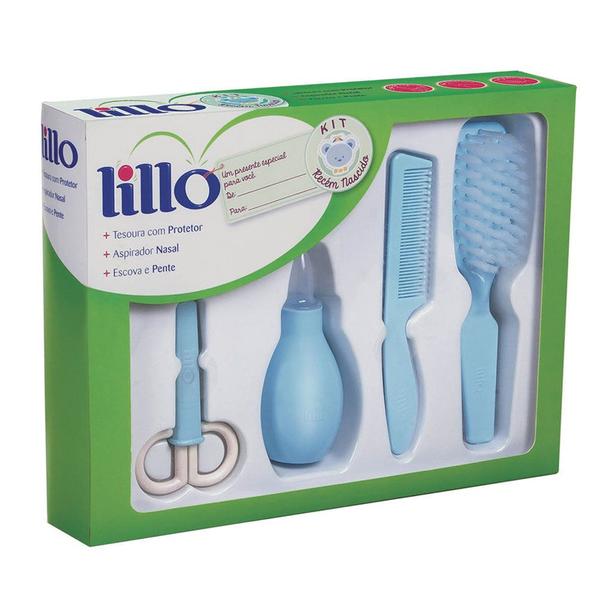 Kit de Higiene para Recém-Nascido Azul - Lillo