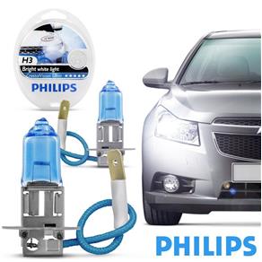 Kit de Lâmpadas Philips CV H4 Super Branca