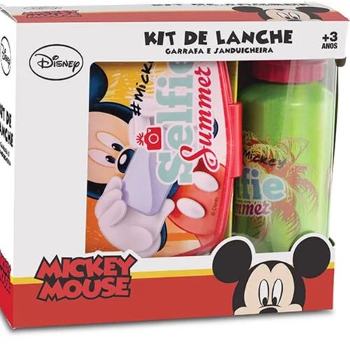 Kit de Lanche Disney Mickey - Dtc - Unico