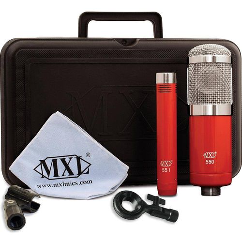 Kit de Microfone Condenser Mxl 550 / 551r