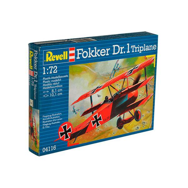 Kit de Montar Fokker Dr. I Triplane Von Richthofen 1:72 Revell