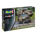 Kit de Montar M34 Tactical Truck + Jeep Vehicle 1:35 Revell
