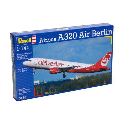 Tudo sobre 'Kit de Montar Revell 1:144 Airbus A320 Airberlin'