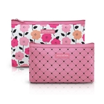 Kit de Necessaire de 2 Peças Pink Lover Rosa - Jacki Design