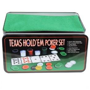 Tudo sobre 'Kit de Poker com 200 Fichas Texas Hold`em - Westpress'