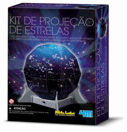Kit de Projeção de Estrelas - Kidz Labs - 4M