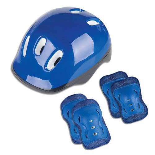 Kit de Proteção Joelheira e Cotoveleira Azul Fenix