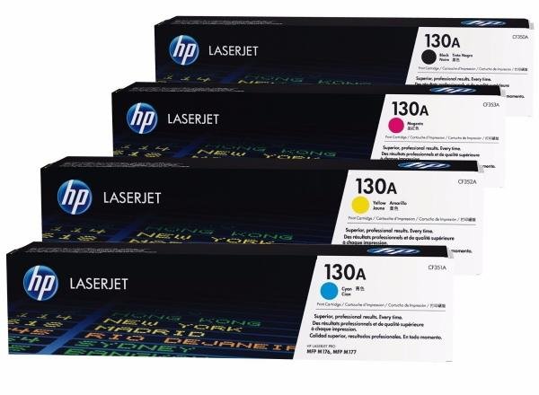 Kit de Toner Original Hp Cf350a Cf351a Cf352a Cf353a 130a