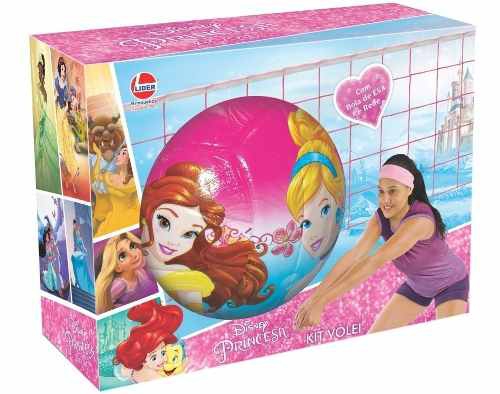 Kit de Vôlei Disney Princesas - Lider