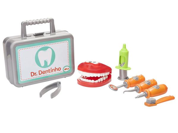 Kit Dentista Infantil -Dr Dentinho 8 Peças - Elka
