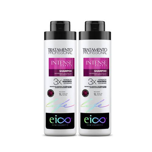 Kit Eico Life - Intense Professional (Shampoo 1L + Condicionador 1L)