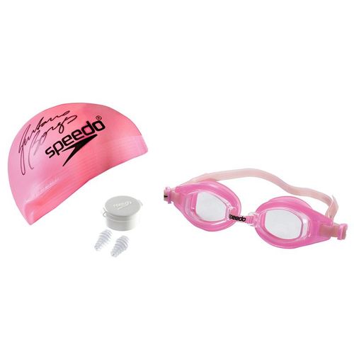 Tudo sobre 'Kit 3 em 1 Speedo Swim 2.0 Rosa'