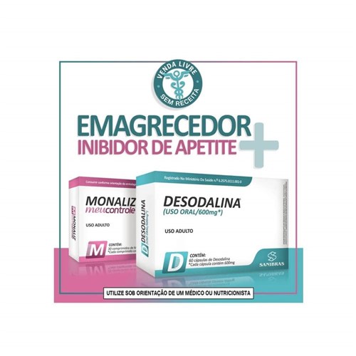 Kit Emagrecimento Monaliz e Desodalina. #dicasdoluizfarmaceutico #perg