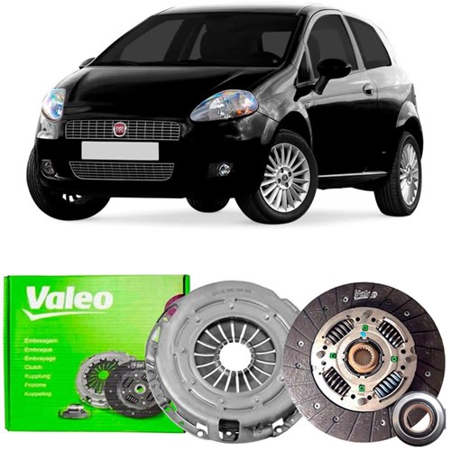 Kit Embreagem Fiat Punto 1.4 2008 a 2017 Valeo