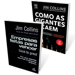 Kit - Empresas Feitas para Vencer + Como as Gigantes Caem