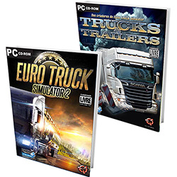 Tudo sobre 'Kit Euro Truck 2 + Trucks And Traillers - PC'