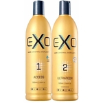 Kit Exoplastia capilar alisamento (Shampoo Access+Ultratech Keratin) 2x500ml