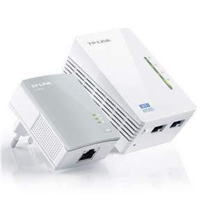 Kit Extensor de Alcance TP-Link AV 500 Wi-Fi Powerline Edição 300Mbps - Branco
