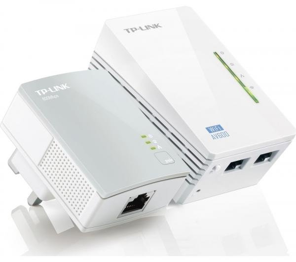 Kit Extensor Wifi AV600 TL-WPA4220 Powerline Wireless 300 Mbps TP-Link
