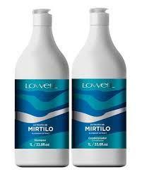 Kit Extrato Mirtilo Shampoo 1L e Condicionador 1L Lowell