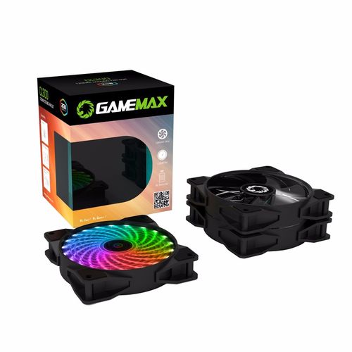 Tudo sobre 'Kit Fan Cooler Gamemax Cl300 Rgb Led 120mm 3x C/ Controle'