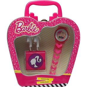Kit Fashion Barbie Radio Relogio da Barbie Candide