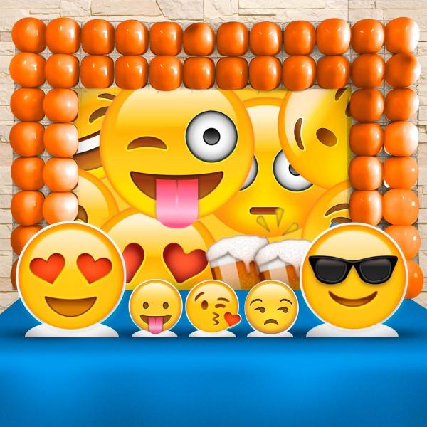 Kit Festa Ouro Emoji - IMPAKTO VISUAL