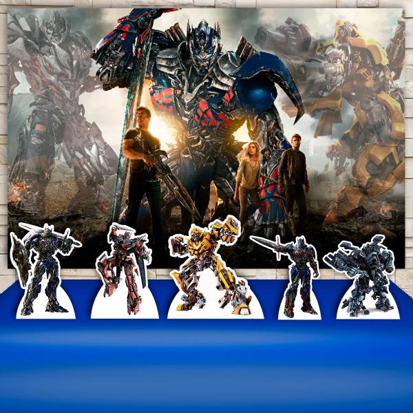 Kit Festa Prata Transformers - IMPAKTO VISUAL