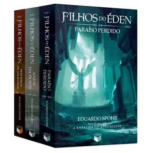 Kit Filhos do Eden 3 Livros Eduardo Spohr