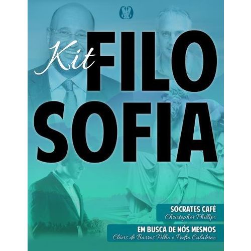 Kit - Filosofia – Sócrates Café + em Busca de Nós Mesmos