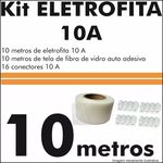 Kit Fita Elétrica Eletrofita 2 Pistas 10 Metros 750v/10amp