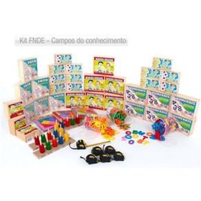 Kit FNDE - Campos do Conhecimento -Itens 26 a 35-Caixa Papelão
