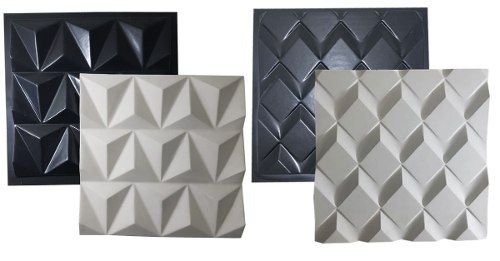 Kit 2 Formas Gesso/cimento 3d Abs Envio Imediato Lindíssimos - Xmoldes Formas 3D