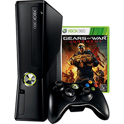 Kit Game - Oficial Xbox 360 4Gb + Gears Of War: Judgment - Edição Limitada