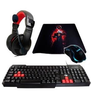 Kit Gamer 4X1 - Teclado, Mouse, Headset , Mouse Pad - Kt1327E22214