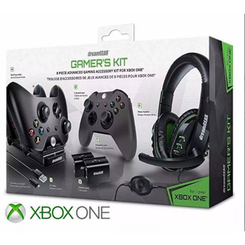 Kit Gamer Dreamgear Xbox One Original Completo com Headset