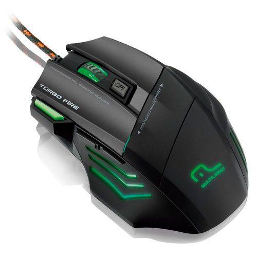 Tudo sobre 'Kit Gamer Verde Mouse Gamer Warrior Mo207 Mouse Pad Ac287 Teclado Gamer Tc201 Multilaser'